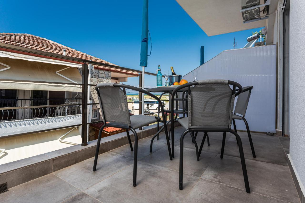 Halkidiki Beach Apartments 2 Nea Kalikratia Vergia Beach Nea Kallikrateia Dış mekan fotoğraf