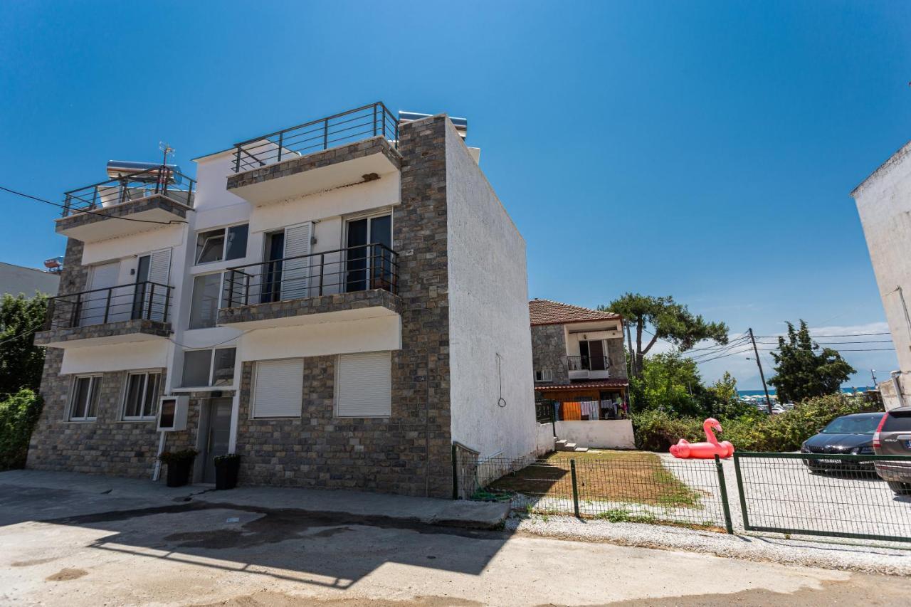 Halkidiki Beach Apartments 2 Nea Kalikratia Vergia Beach Nea Kallikrateia Dış mekan fotoğraf