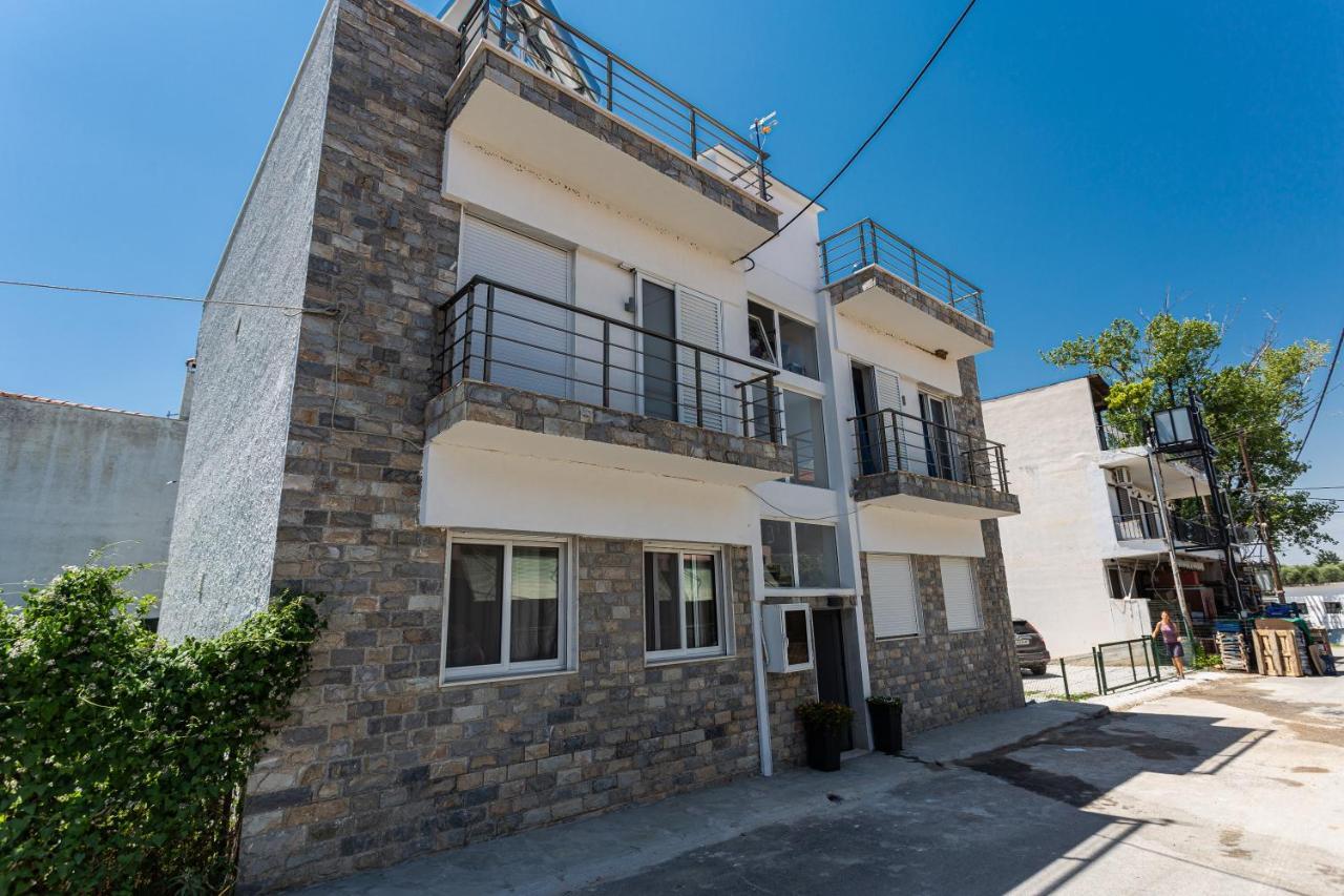 Halkidiki Beach Apartments 2 Nea Kalikratia Vergia Beach Nea Kallikrateia Dış mekan fotoğraf