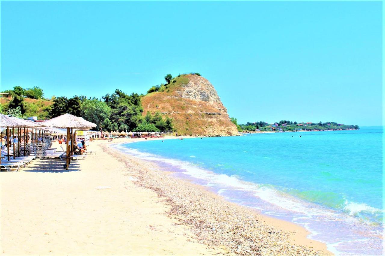 Halkidiki Beach Apartments 2 Nea Kalikratia Vergia Beach Nea Kallikrateia Dış mekan fotoğraf