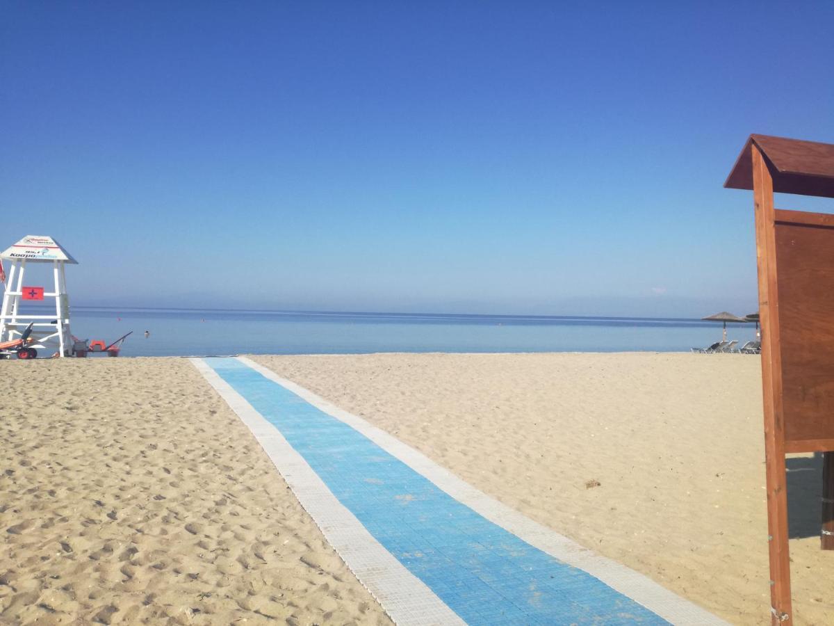 Halkidiki Beach Apartments 2 Nea Kalikratia Vergia Beach Nea Kallikrateia Dış mekan fotoğraf