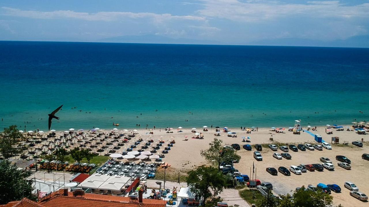 Halkidiki Beach Apartments 2 Nea Kalikratia Vergia Beach Nea Kallikrateia Dış mekan fotoğraf